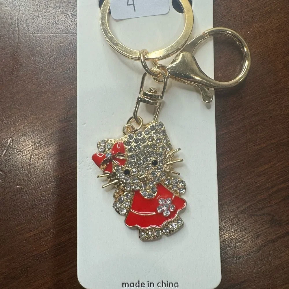NWT Hello Kitty Left Box Key Ring $10 Closet Minimum Purchase 4‎ Options